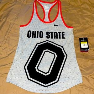 NIKE Ohio State razorback, athletic cut, dri-fit tank NWT